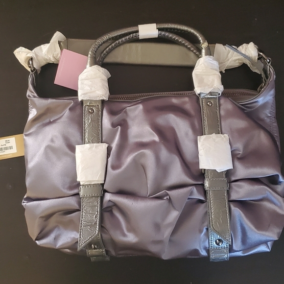 Botkier Sasha Mini Duffle Bag - Silver Nee - Picture 5 of 5